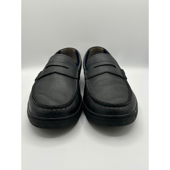 Cole Haan Men Black Pebbled Leather Grand.OS Penny Loafers C27186 Size 13M main image 13
